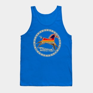 Protecting the people Gray Horse Tank Top